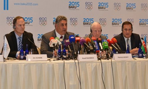 EOC Impressed with Baku 2015 preparations for First European Games