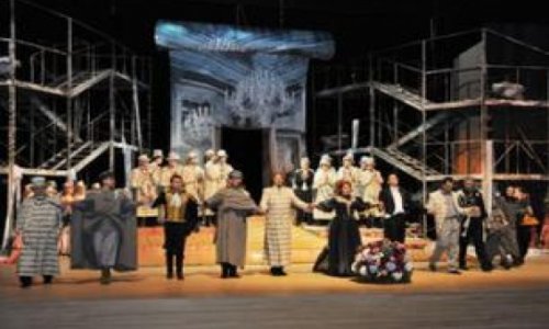 Moscow artists stage opera in Heydar Aliyev Center
