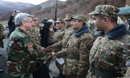 Sargsyan wraps up visit to Azerbaijan’s occupied territory