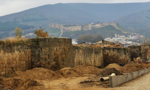 Views of Derbent, ancient Azeri town - PHOTO