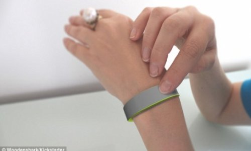 Vibrating wristband ensures your partner is ALWAYS by your side