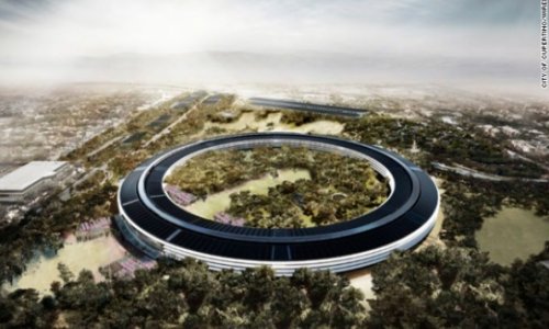 New glimpses of Apple's 'spaceship' campus