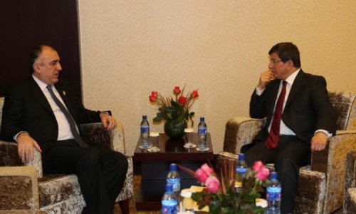 Azeri, Turkish foreign ministers meet in Tehran
