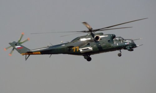 Russia delivers Mi-35M military choppers to Azerbaijan
