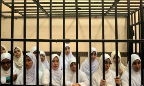 Egypt jails girls over demonstration