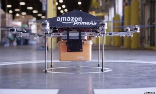 Amazon testing drones for deliveries