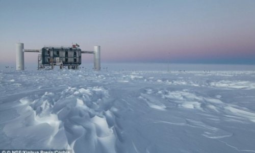 Scientists holed up in tiny observatory at the edge of the world