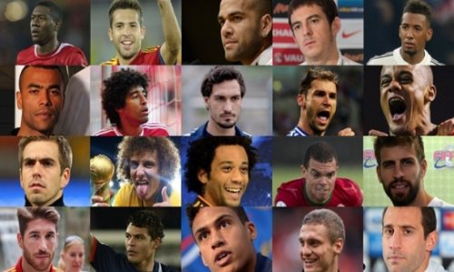 Twenty defenders shortlisted for FIFA FIFPro World XI 2013