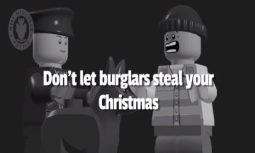 Police release Lego video to beat the Christmas burglars - VIDEO