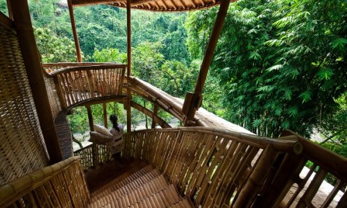 Spectacular bamboo village sets new heights for barefoot luxury - PHOTO