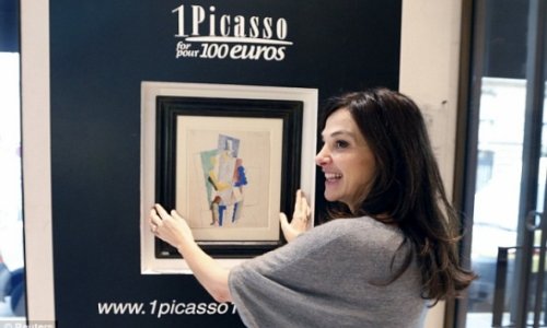 25-year-old wins $1m Picasso in a raffle