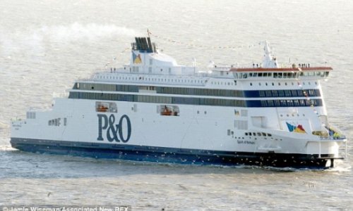 Woman, 21, hurls herself off Channel ferry in front of horrified school