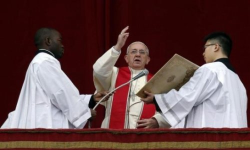 Atheists, work with us for peace, Pope says on Christmas