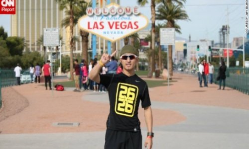 Man completes 26 marathons in 26 days