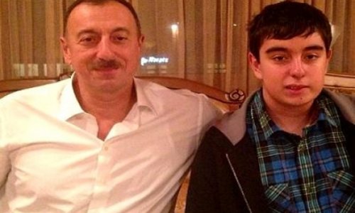 Ilham Aliyev posts picture with his son - PHOTO