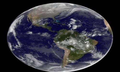 Nasa reveals image of the Earth on Christmas morning