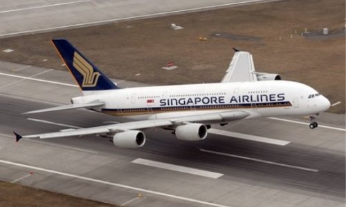 Singapore Airlines A380 in emergency landing in Azerbaijan