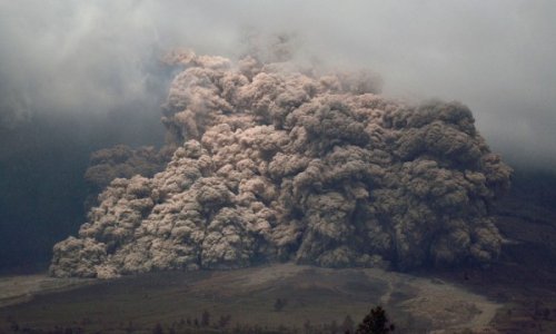 Mount Sinabung eruption intensifies - PHOTO