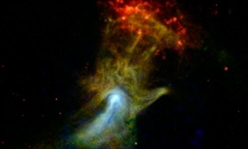 Colorful Hand of God is spotted in Space by X-ray telescope - PHOTO