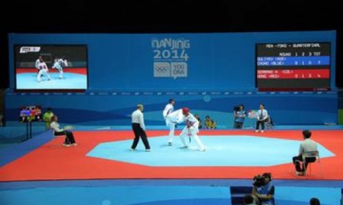 Azerbaijani taekwondo fighter into semi-final of Nanjing Olympicsc