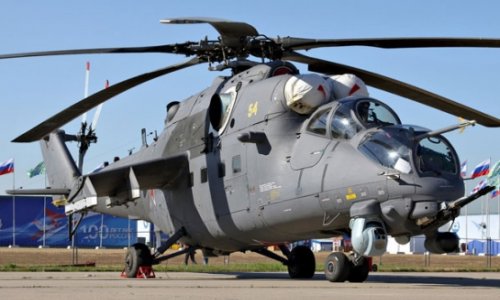 Russia delivers Mi-35M helicopter gunships to Azerbaijan