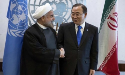 U.N. backs down in standoff over Iran