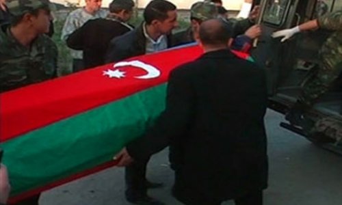 Azeri army officer shot dead by Armenian fire