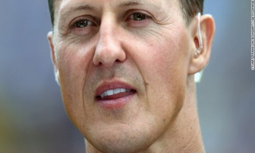 Michael Schumacher shows slight improvement
