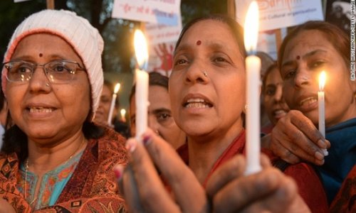 Woman in India tells police village head ordered her gang-raped