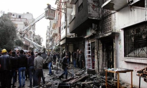 Syrians under siege in Homs demand end to suffering