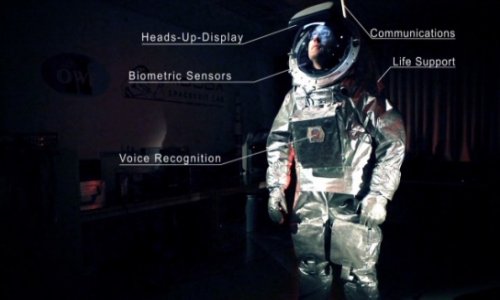 The spacesuit inspired by medieval armor, made for walking on Mars