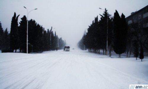 All roads in Azerbaijan is open except for Agsu pass