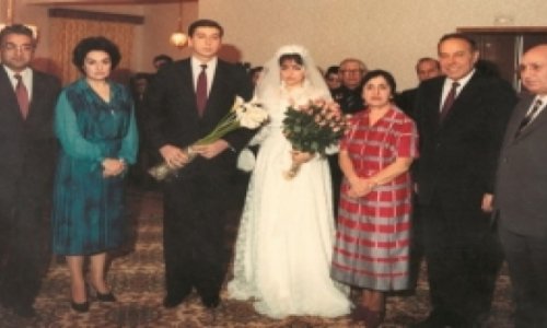 Wedding picture of Ilham Aliyev - PHOTO
