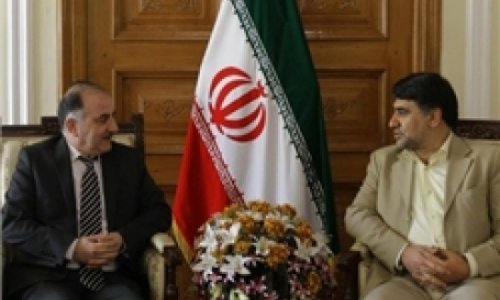 Azeri ambassador in Tehran meets senior Iranian MP