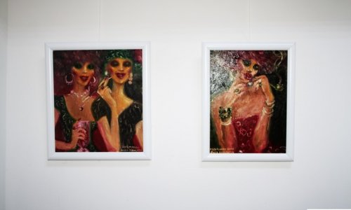 Images of Club Girls in the Works by Gulnara Khalykova - PHOTO