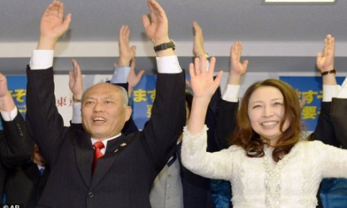 Women threaten 'sex strike' against men who voted for new Tokyo governor