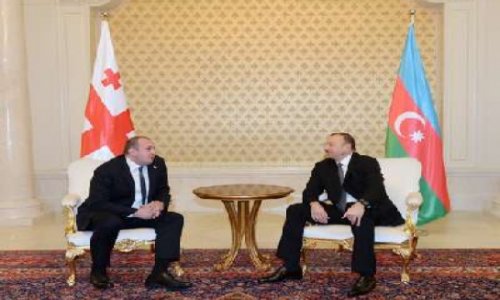 Talks between the presidents of Azerbaijan and Georgia
