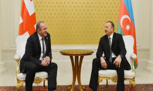 Georgian president praises ties with Azerbaijan