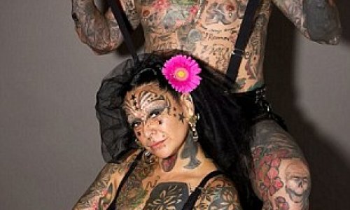 Argentinian couple are the world's most inked lovebirds - PHOTO