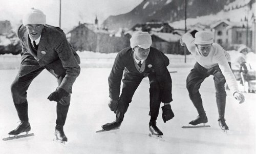 What athletes looked like in the first ever Winter Olympics in 1924 - PHOTO