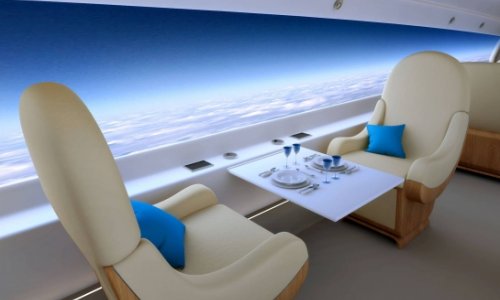 The future of travel: Supersonic jets without windows - PHOTO