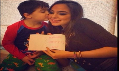 Leyla Aliyeva's twin sons congratulate her on March 8