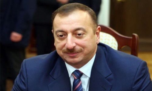 Ilham Aliyev honored for supporting cooperation in Caspian area