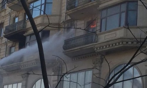Fire in Baku's Sahil shopping center extinguished - VIDEO