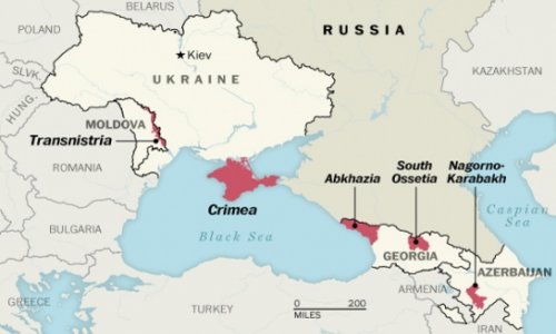 Azerbaijan divided over Crimea’s implications for Karabakh
