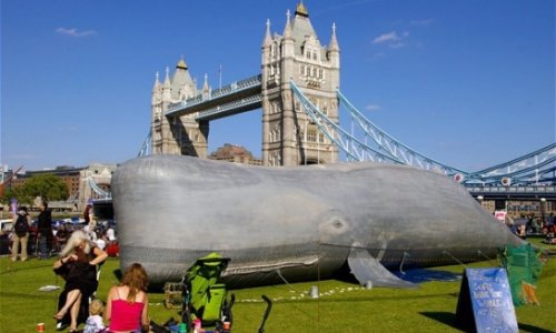 Giant inflatable whale too ‘religious’ for London park