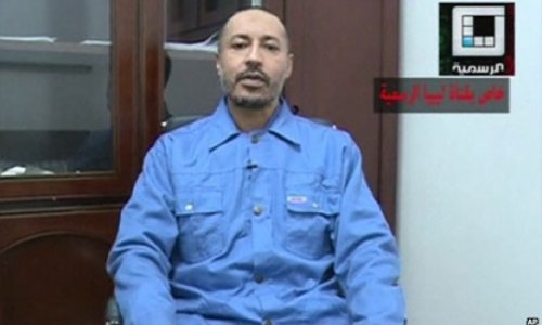 Gaddafi's son in Libya 'apology'