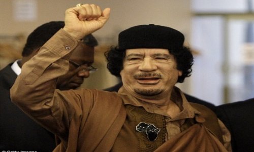 Gaddafi kept the head of an enemy in his freezer