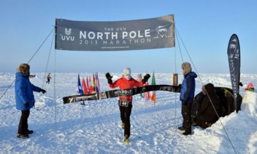 Get set, freeze! North Pole hosts coldest marathon - VIDEO