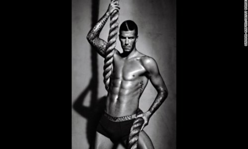 Beckham named 'No. 1 underwear model' - PHOTO